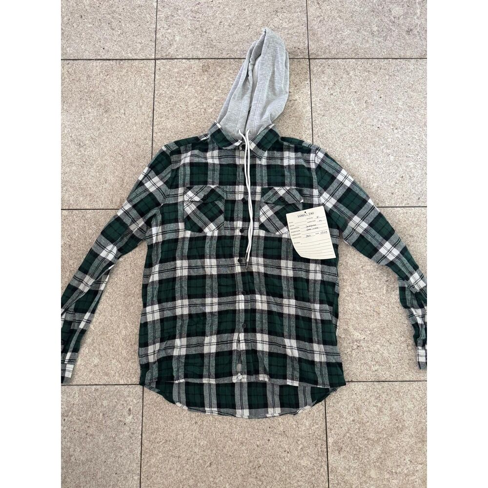 Flannel Hoodie shirt